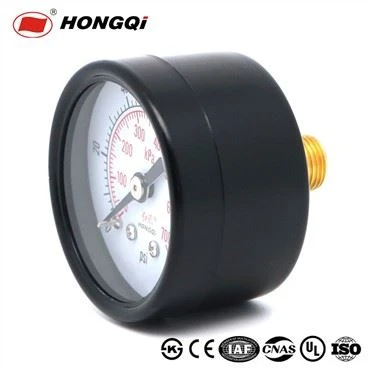 0-100 Psi Rear Center 1/8" NPT-manometer